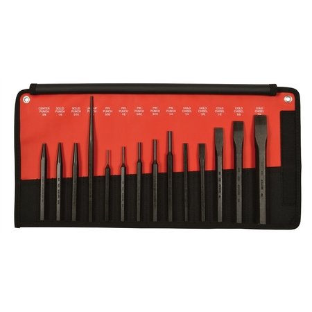 Mayhew 14 Piece Punch And Chisel Set 61044